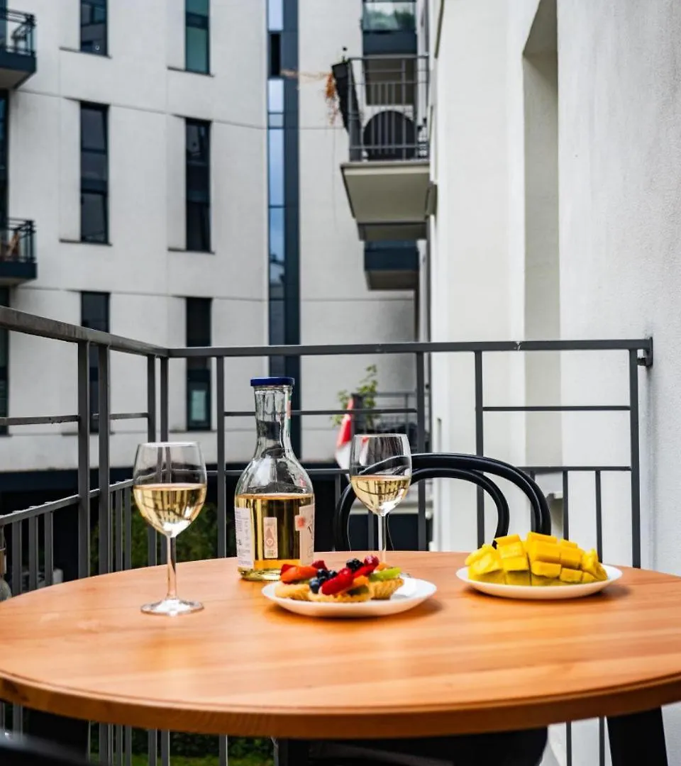 Stylowe Mieszkanie - Metro Dworzec Wilenski, Pge Narodowy Warszawa Apartament